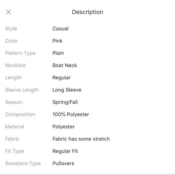 NEW PLUS Mauve Boat Neck Waffle Sweater - Picture 7 of 7